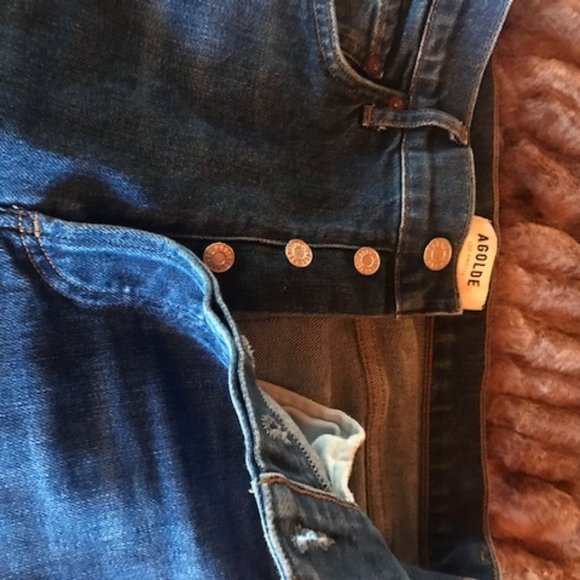 AGOLDE Nico Untra High-Rise Slim Jeans - Picture 5 of 6